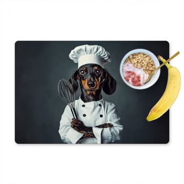 Tischset - Hund - Garde - Koch - 6 Stück