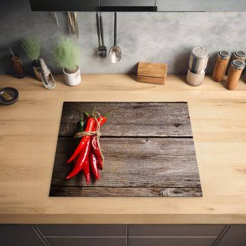 Herdabdeckplatte - Feurige Chili-Knoten
