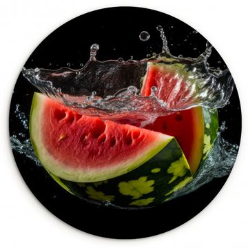 Runde Bilder - Wassermelone - Schwarz - Wasser - Obst - Melone