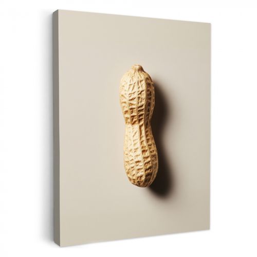 Leinwandbilder - Erdnuss - Roh - Beige