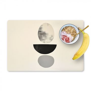 Tischset - Beige - Japandi - Wabi sabi - 6 Stück