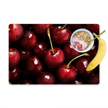 Tischset - Rot - Obst - Kirsche - 6 Stück