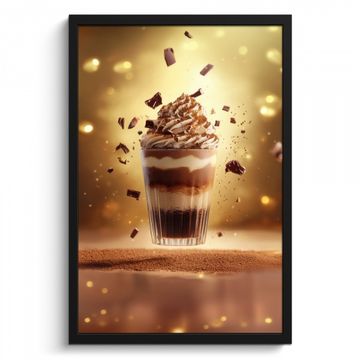 Bilder mit Rahmen - Dessert - Schokolade - Süß - Lebensmittel