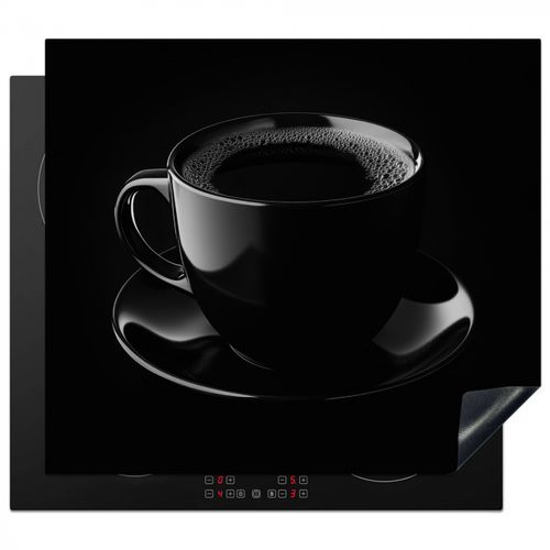 Herdabdeckplatte - Schwarz - Kaffee - Tasse