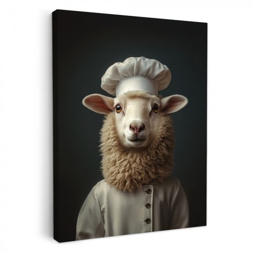 Leinwandbilder - Schaf - Wolle - Koch