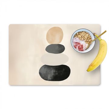 Tischset - Japandi - Wabi sabi - Beige - 6 Stück