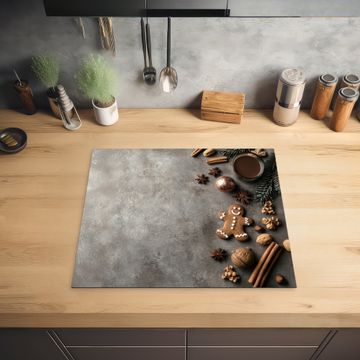 Herdabdeckplatte - Winter - Weihnachten - Warm - Essen