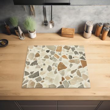 Herdabdeckplatte - Steine - Terrazzo - Dekoration - Kacheln