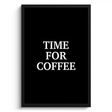 Bilder mit Rahmen - Zitate - Briefe - Kaffee - Schwarz