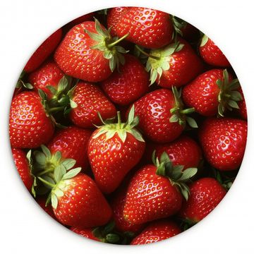 Runde Bilder - Erdbeere - Obst - Rot