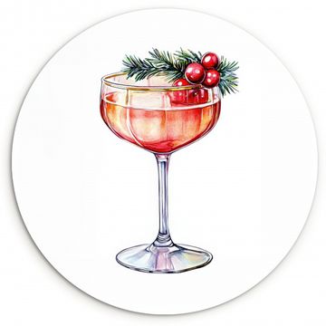 Runde Bilder - Cocktail - Party - Winter - Dekoration