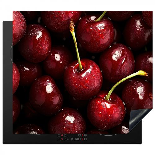 Herdabdeckplatte - Rot - Obst - Kirsche