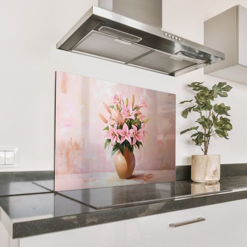 Vase - Blumen - Rosa