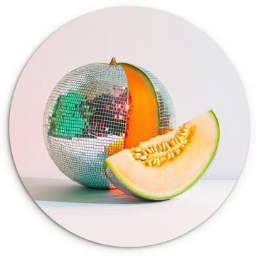 Runde Bilder - Disco - Discoball - Melone - Pastell