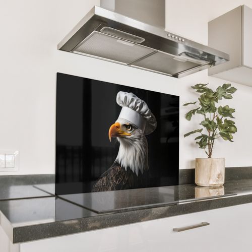 Spritzschutz Küche - Adler - Amerika - Kochmütze - Vogel - Robust