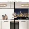 Verlichting - Hemel - Wolkenkrabbers - Skyline keuken achterwand 2 middel -voor-na2_DE