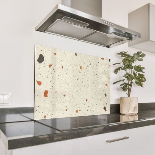 Spritzschutz Küche - Terrazzo - Dekoration - Fliesen - Muster