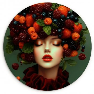 Runde Bilder - Weiblich - Erdbeeren - Himbeeren - Brombeeren - Beeren