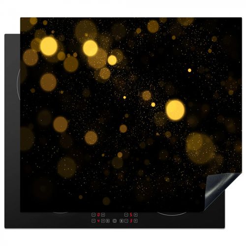 Herdabdeckplatte - Goldstaub und Kosmos
