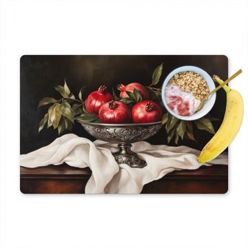 Tischset - Granatäpfel - Klassisch - Vintage - 6 Stück