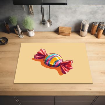 Herdabdeckplatte - Gelb - Bonbon - Farbe