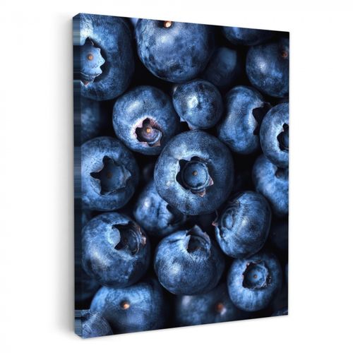 Leinwandbilder - Beeren - Blau - Obst