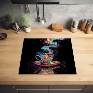 Herdabdeckplatte - Psychedelischer Tee Traum
