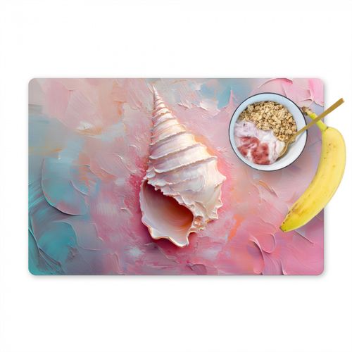 Muschel - Pastell - Rosa - 6 Stück