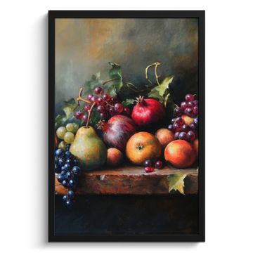 Bilder mit Rahmen - Rustikal - Stilleben - Obst