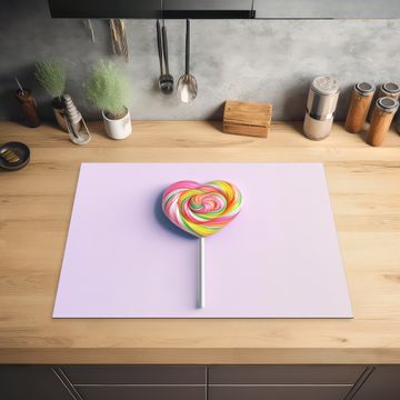 Herdabdeckplatte - Herz - Lutscher - Bonbon