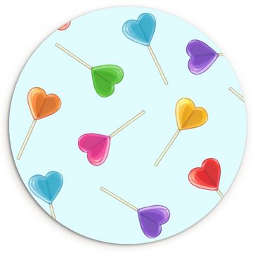 Runde Bilder - Lollipop - Regenbogen - Bonbon