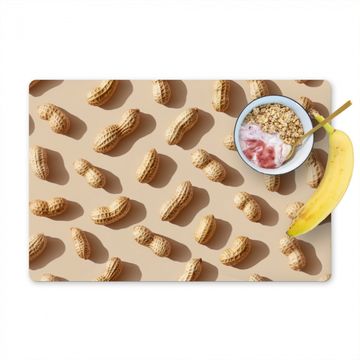 Tischset - Peanuts - Muster - Beige - 6 Stück