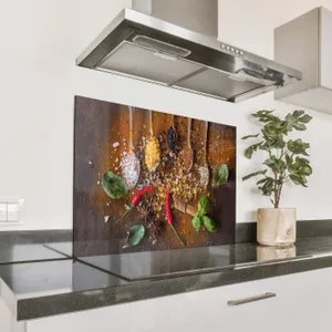 Spritzschutz Küche - Geschmackskontraste und Texturen