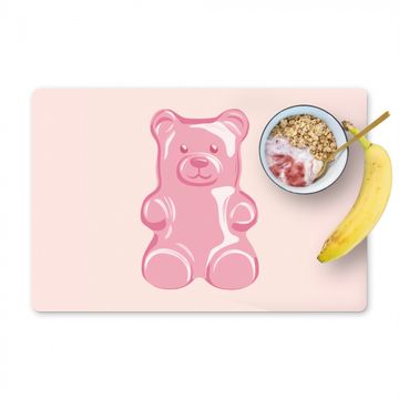 Tischset - Bär - Rosa - Bonbon - 6 Stück