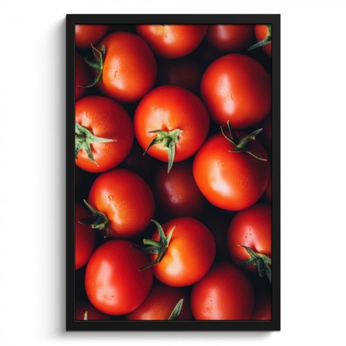 Bilder mit Rahmen - Gemüse - Rot - Tomaten