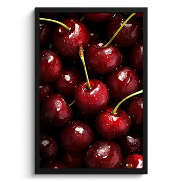 Bilder mit Rahmen - Rot - Obst - Kirsche