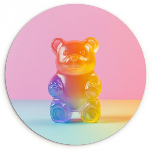 Runde Bilder - Pastell - Bonbon