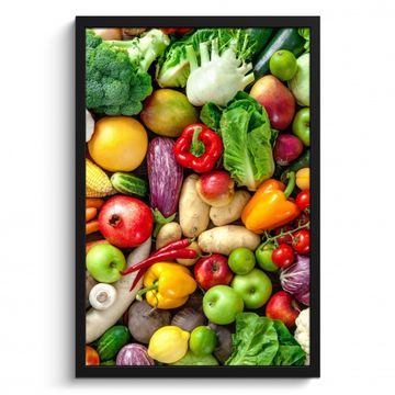 Bilder mit Rahmen - Mosaik von Mutter Natur