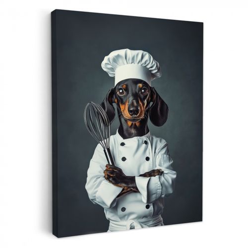 Leinwandbilder - Hund - Garde - Koch