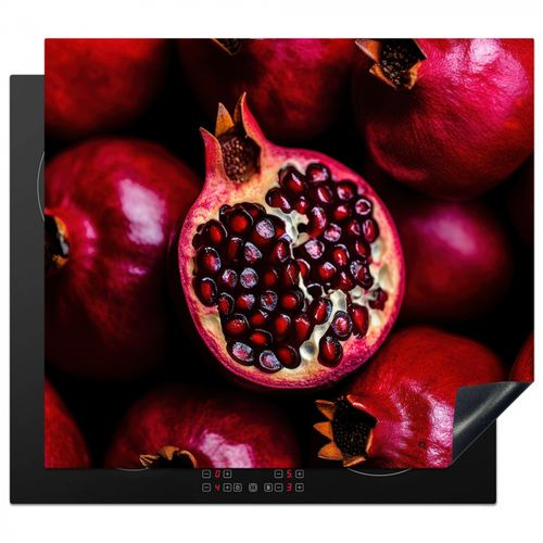 Herdabdeckplatte - Granatapfel - Rot - Obst