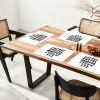 Illustratie alfabet in zwarte letters Placemat vinyl groot -zzsfeer4_Kitchenyeah-website