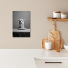 Alpaca - Pasta - Zwart - Wit - Grappig - Dieren KitchenYeah - Keuken - Canvas klein -sfeer1