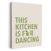Quote - Appel - Illustratie KitchenYeah - Keuken - Canvas klein -3d