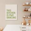 Quote - Appel - Illustratie KitchenYeah - Keuken - Canvas klein -sfeer1