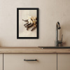 Vanille - Bloemen - Beige KitchenYeah - Keuken - Fotolijst klein -sfeer2