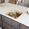 Kokosnoot - Water - Beige - Spetters Inductie beschermer vinyl 3mm middel -sfeer8