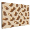Pinda's - Patroon - Beige KitchenYeah - Keuken - Canvas klein -3d