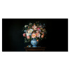 Roze - Bloemen - Vaas - Kleuren Spatscherm Aluminium klein -3d_volledig