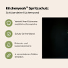 Roze - Bloemen - Vaas - Kleuren Spatscherm Aluminium klein -zdetails_DE