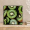 Kiwi - Fruit - Groen canvas 2cm klein -sfeer1